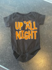 Halloween baby grow (3-6