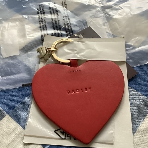 Bnib radley leather key - radley,