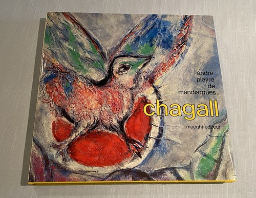 Chagall hardcover book with - book,