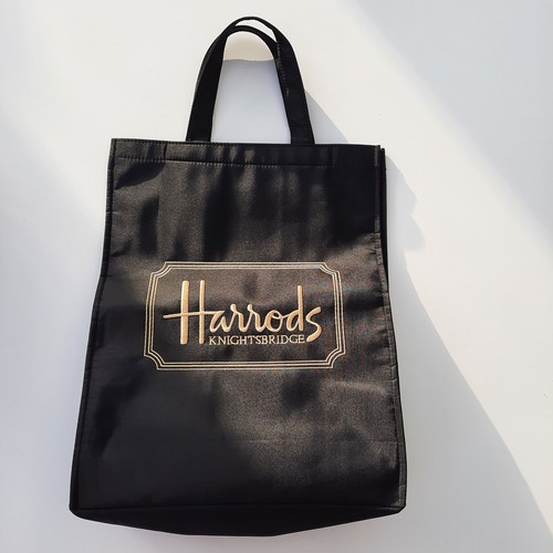 Harrods black tote - tote, bag