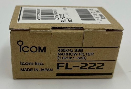 Icom 222 ssb narrow filter - ssb,