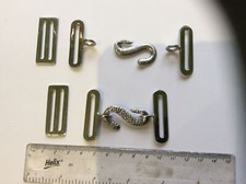 Snake Belt Buckles 32mm Silver