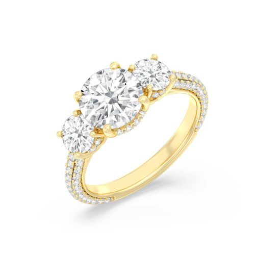 Diamond ring engagement - ring,