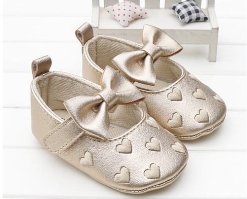 Baby girl sofe - sole, anti-slip