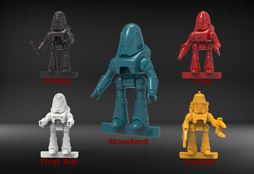 28mm protector droids - 28mm, x5
