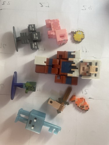 Minecraft figures bundle - figures,