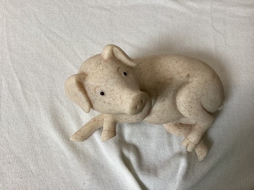 Small rolling over pig - small, pig"