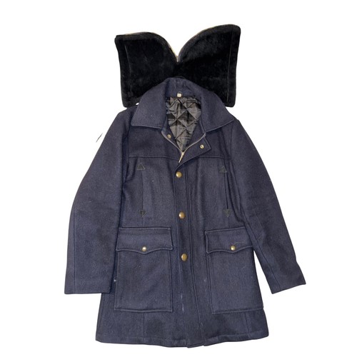 Vtg wool navy - blue, duffel