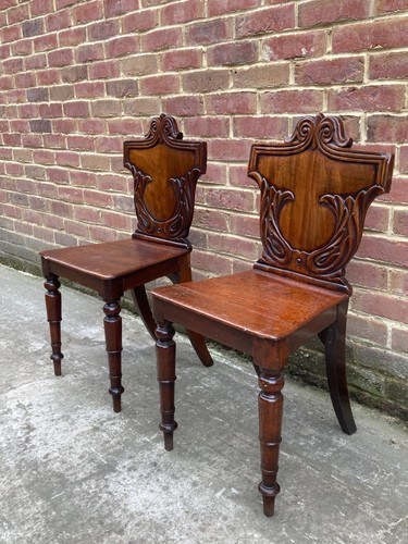 Pair antique 19th - antique, century
