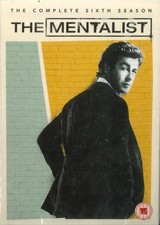 The Mentalist: Season 6 (2013) New Sealed DVD, Simon Baker, Robin Tunney