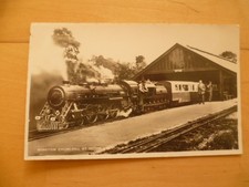 RP p/c'Winston Churchill' at Hythe miniature railway station
