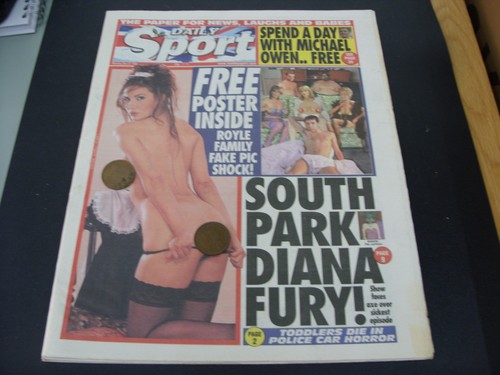 Vintage daily sport newspaper - vintage,