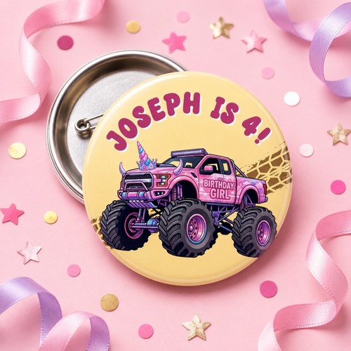 Girls monster truck cake - truck,