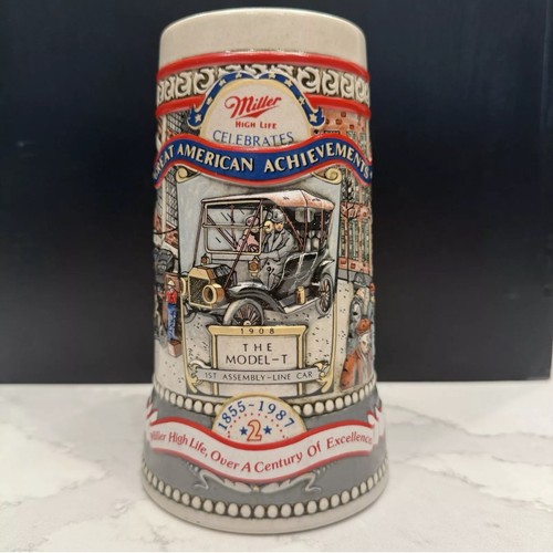 Miller high life beer stein - beer,