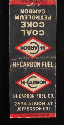 1930s carbon fuel coal - 1930s?, co.