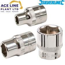 Silverline Metric Socket  3/8in Square Drive 6pt 7 - 20MM