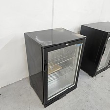 Single Bottle Fridge 138L Glass Display Back Bar Cooler Chiller Polar GL001