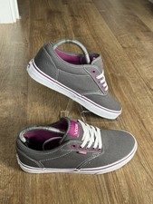 Vans Atwood Grey Purple Size 6
