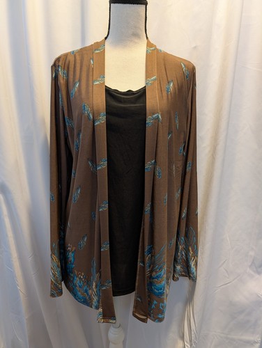Nwt mock cardigan top - cardigan, top/faux