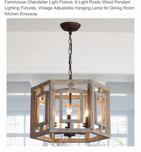 Vintage farmhouse chandelier - vintage,