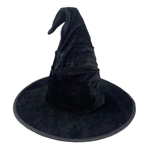 Halloween witch hat - hat, black
