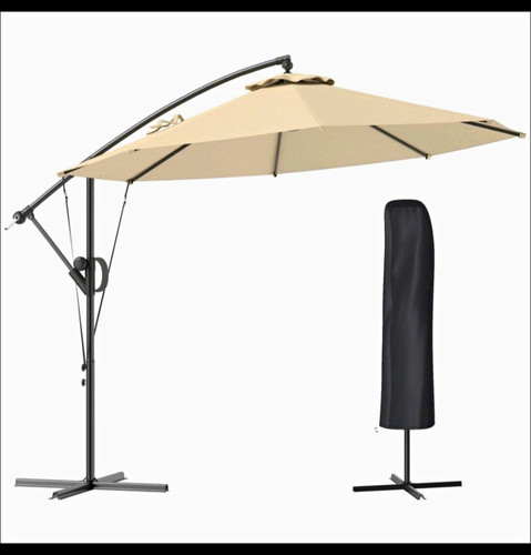 Outsunny beige cantilever - outsunny, 3m