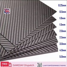 Carbon fibre sheet rigid - carbon, 3k