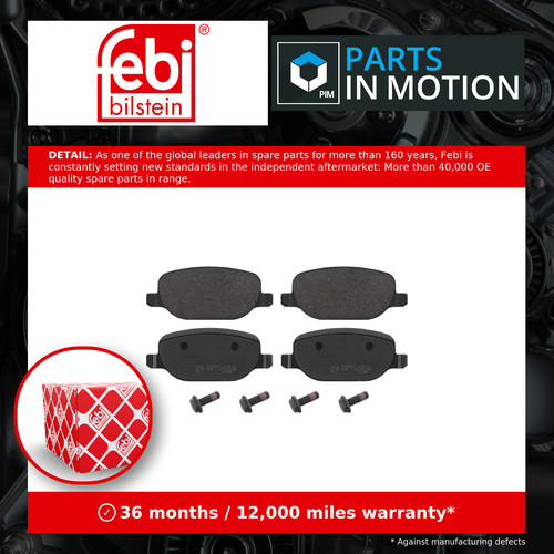 Brake pads set fits - brake,