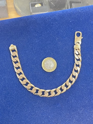 Solid 9ct yellow gold heavy - solid,