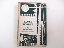 Blues People by Le Roi Jones - Jazz Book Club - Hardback