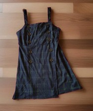 Women's Green And Navy Plaid