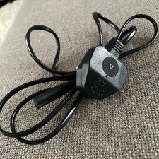 Power Cord UK 3 Pin Plug to C7 Figure 8 Lead Fig 8 Power Cable TV Mains 1.2m VAT