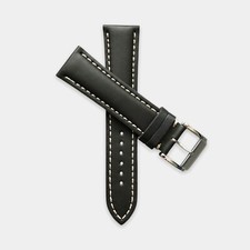 Black Italian Calf Leather