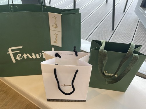 Harrods shop bag - shop,