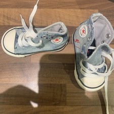 Size 4 Baby Denim Converse