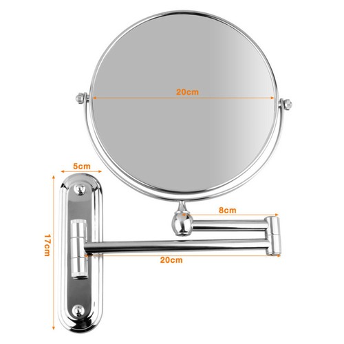Magnifying mirror close - up, 10x