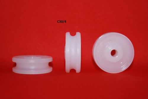 30mm round groove - groove-, nylon