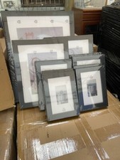  40 Piece Picture Frame Set – Assorted Black Photo Frames – Brand New & Sealed