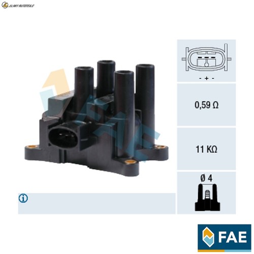 Ignition coil 80214 - ignition,