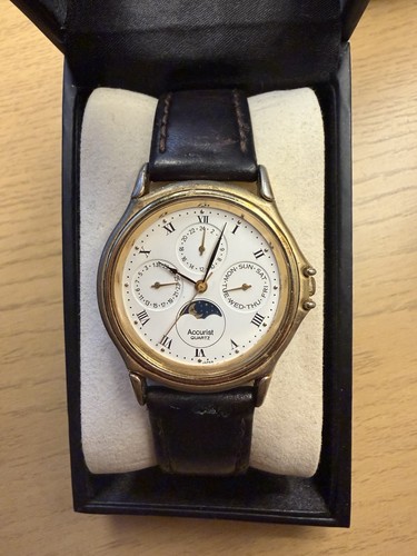 Vintage accurist moonphase - vintage,