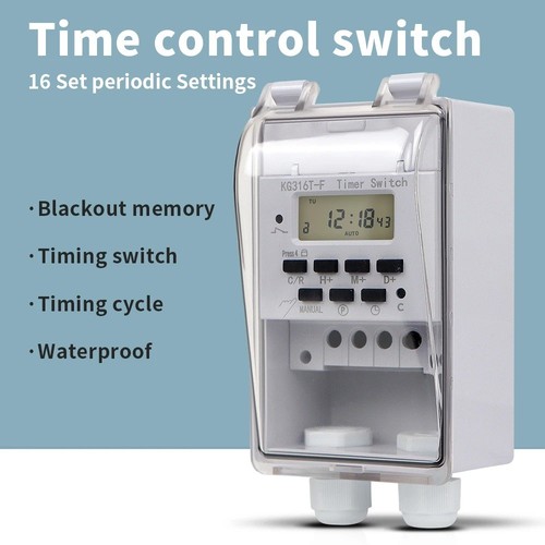 Automatic digital timer switch - digital,
