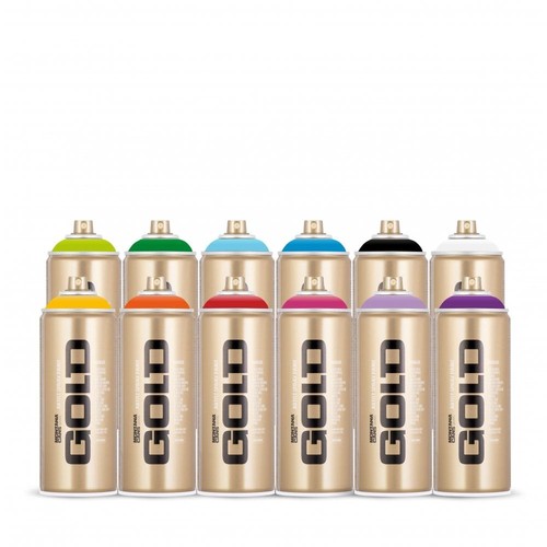 Montana gold spray paint - gold, 12