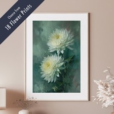 Cottagecore Flower Art Print