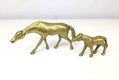 Vintage solid brass - brass, &