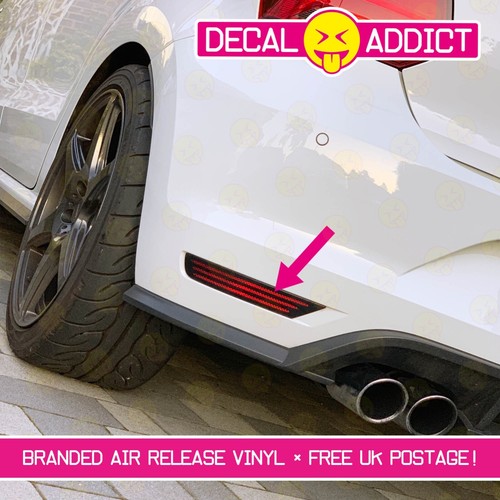 Bumper reflector decals - bumper,