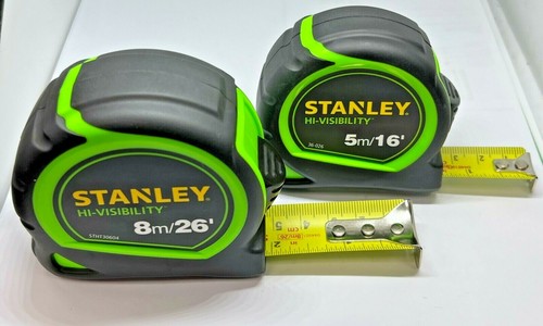 Stanley vis 16ft - hi-vis, 8m