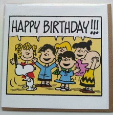 Snoopy Birthday Card -