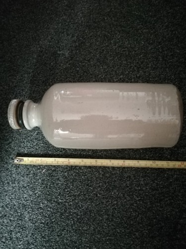 Antique stoneware hot water - antique,