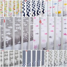 COT FITTED SHEET PATTERNED
