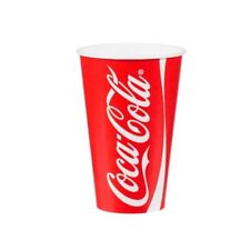 12oz Coca Cola Paper Cups Coke